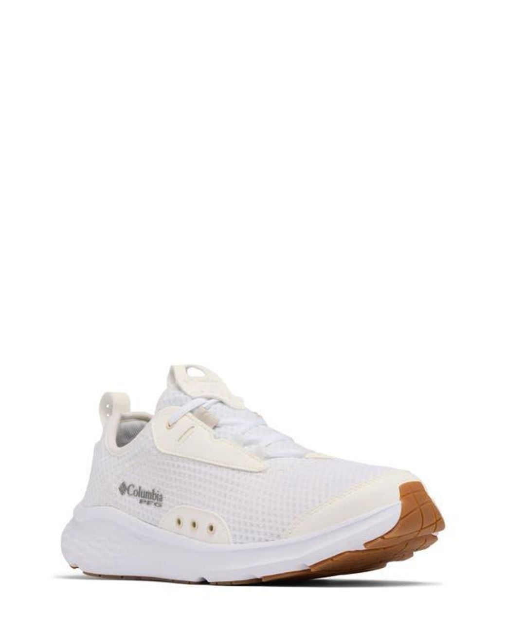 Columbia White Pfg Castback Water Resistant Fishing Shoe for men