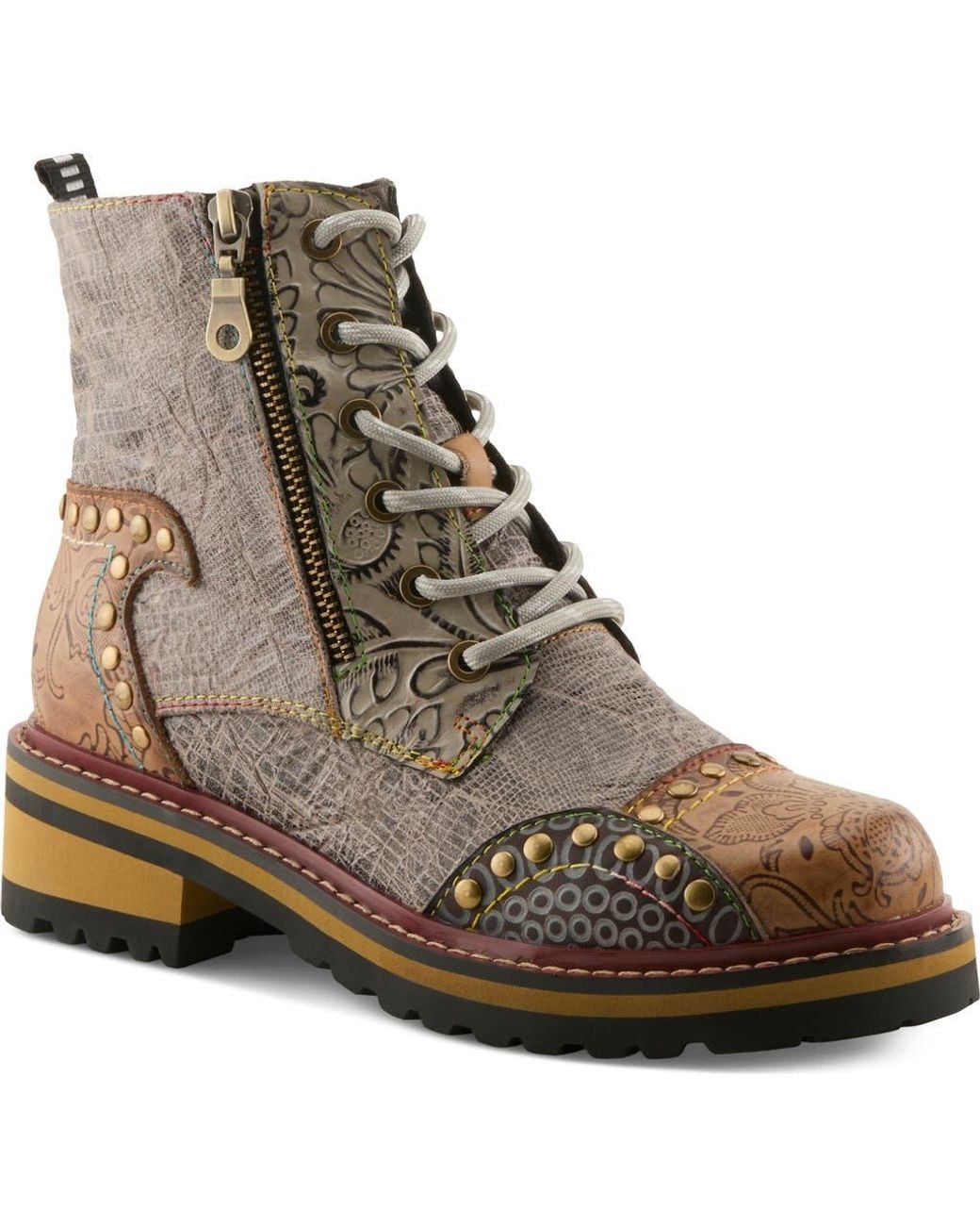Spring Step Brown L'Artiste Rugup Boot