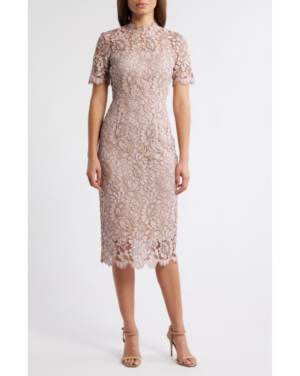 Eliza j lace sheath dress sale - Official Online Store
