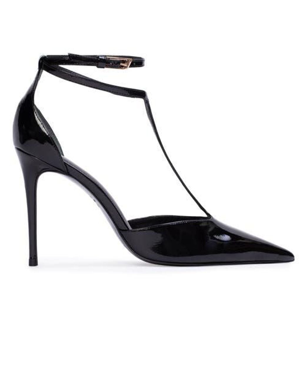 Black Suede Studio Black Ruby 100 Pump