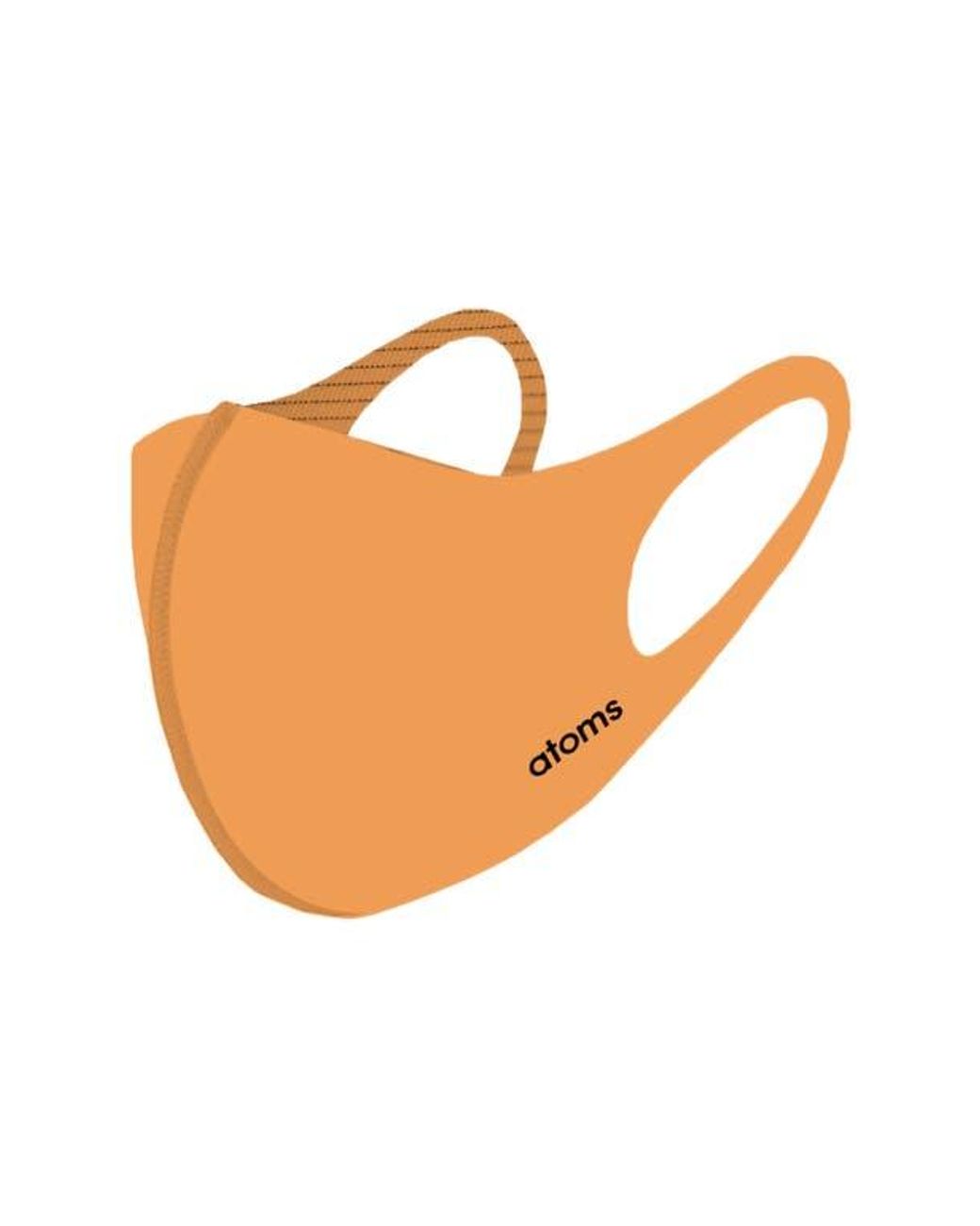Atom Orange Everyday Mask
