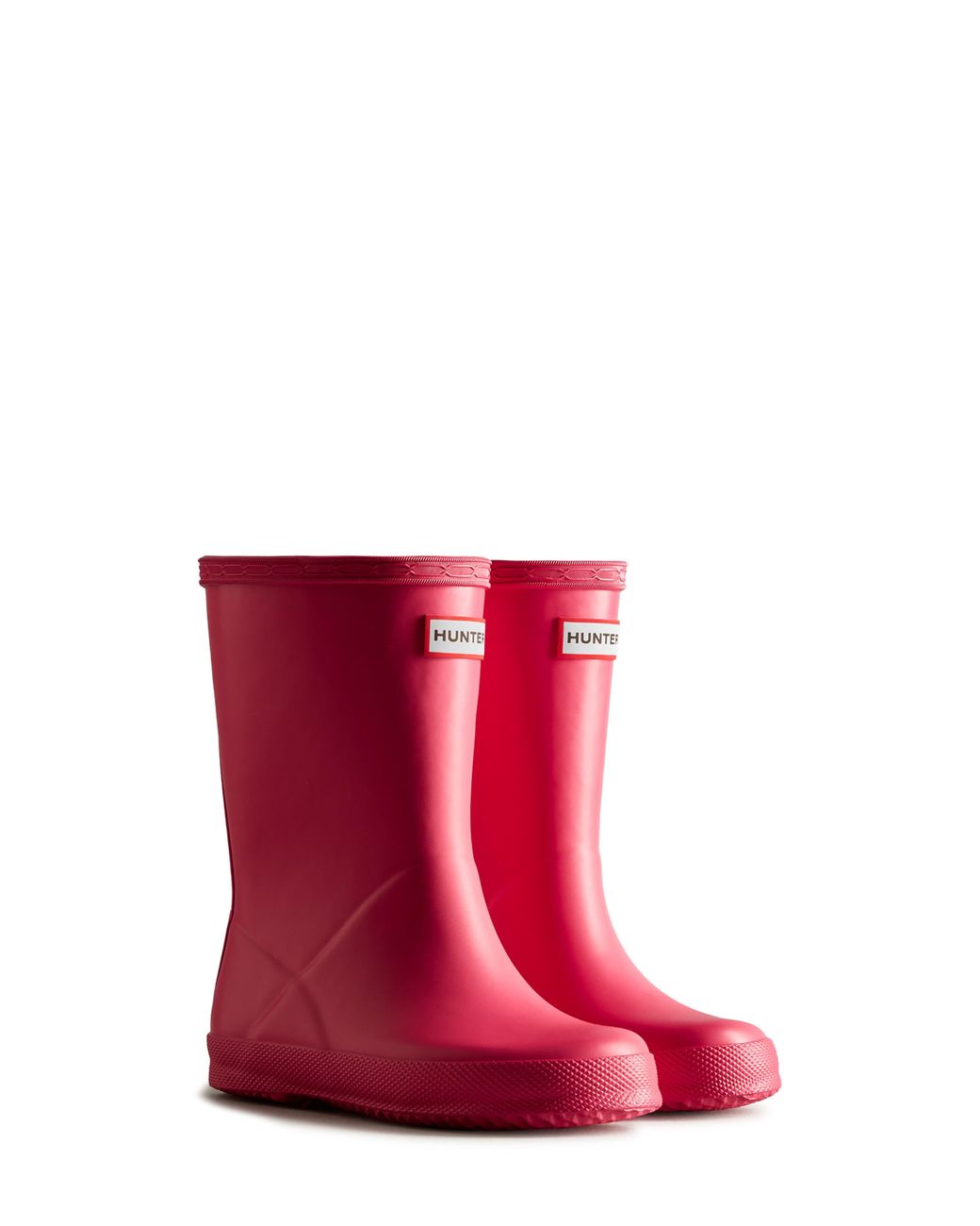 HUNTER Kids' First Classic Waterproof Rain Boot in Red Lyst