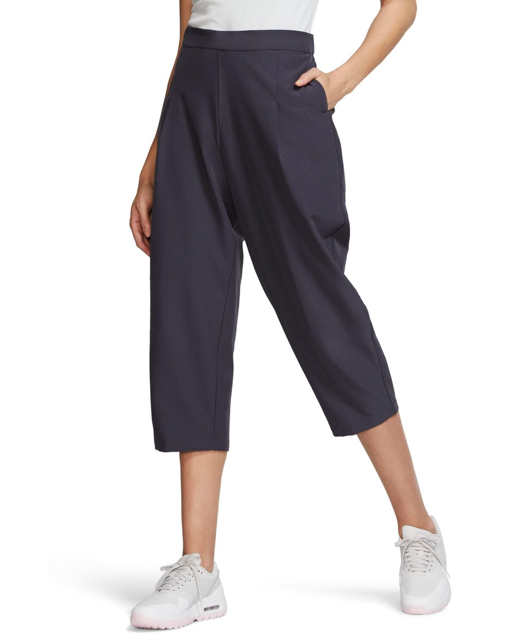 Nike Flex Drifit Golf Culottes in Blue Lyst