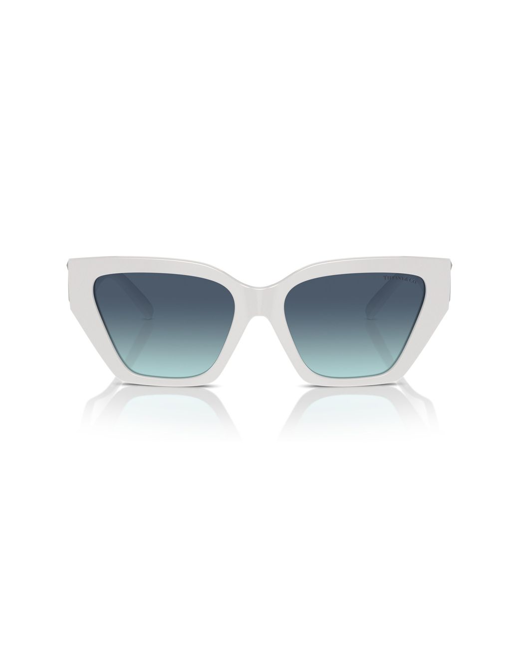 Tiffany And Co 55mm Gradient Cat Eye Sunglasses In Blue Lyst 9394