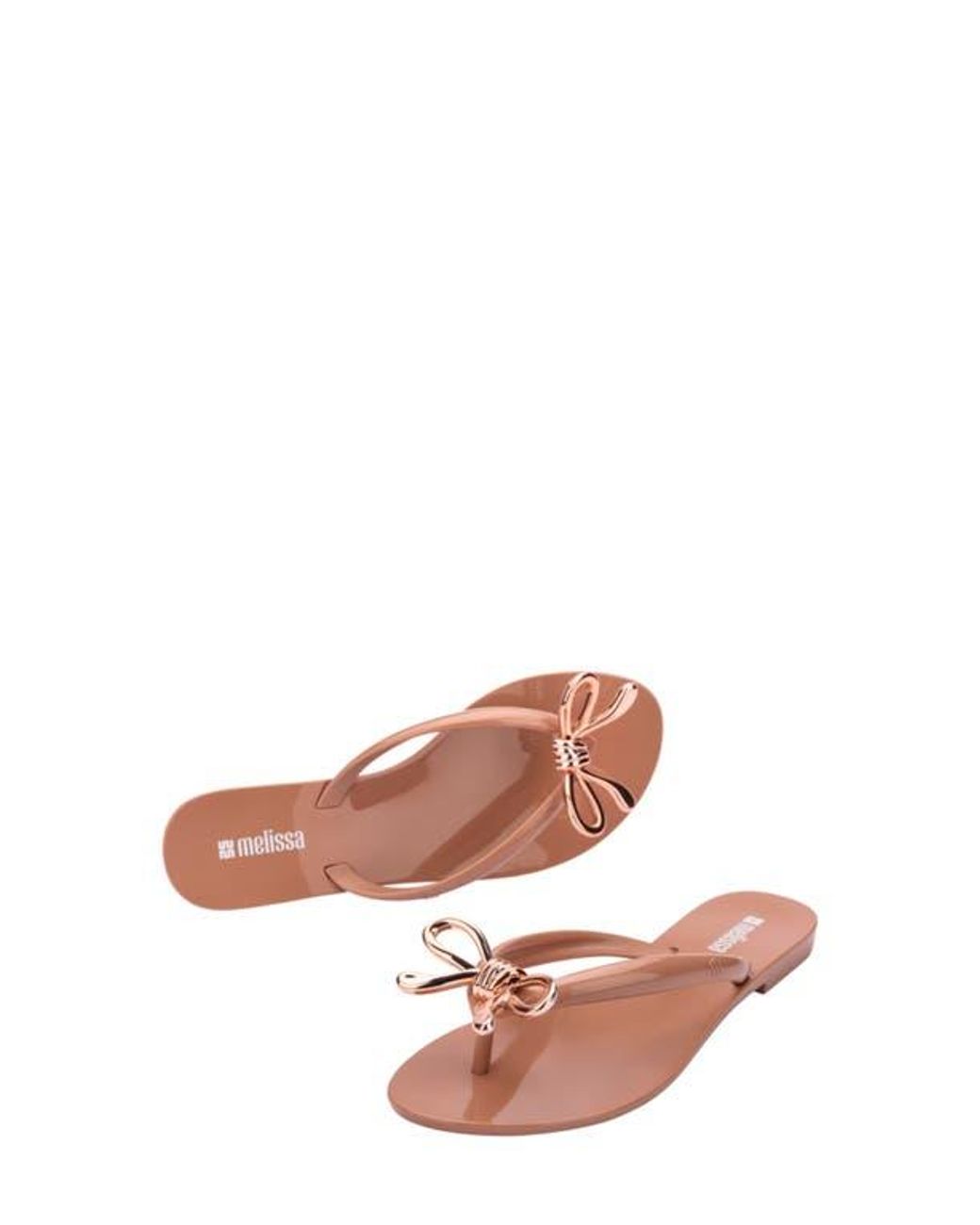 Melissa Pink Harmonic Iris Flip Flop