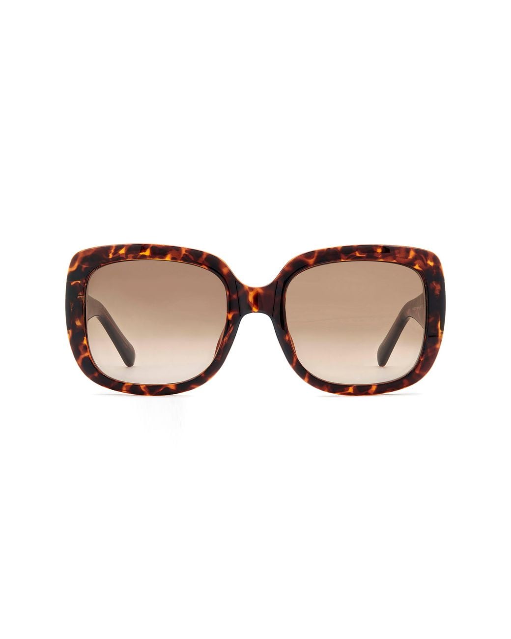 Fossil Multicolor 54Mm Gradient Rectangular Sunglasses