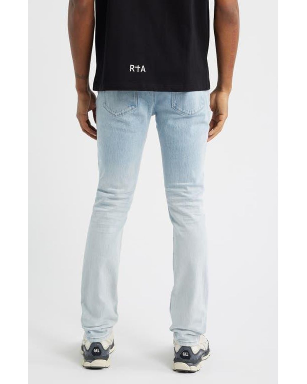 RTA Bryant Gradient Skinny Jeans in Blue for Men | Lyst