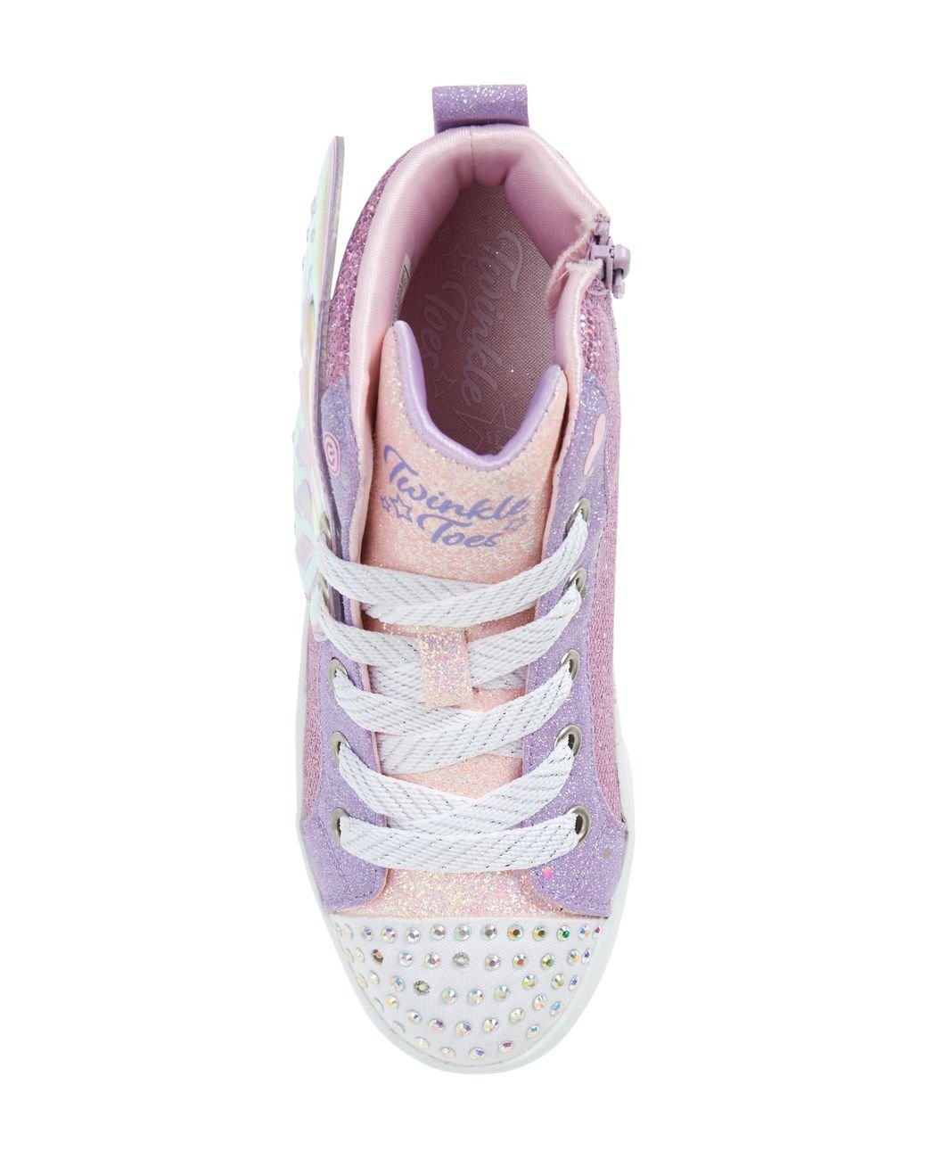 Skechers Twinkle Toes® Twi-lites 2.0 Butterfly Wishes Light-up High Top  Sneaker in Pink | Lyst