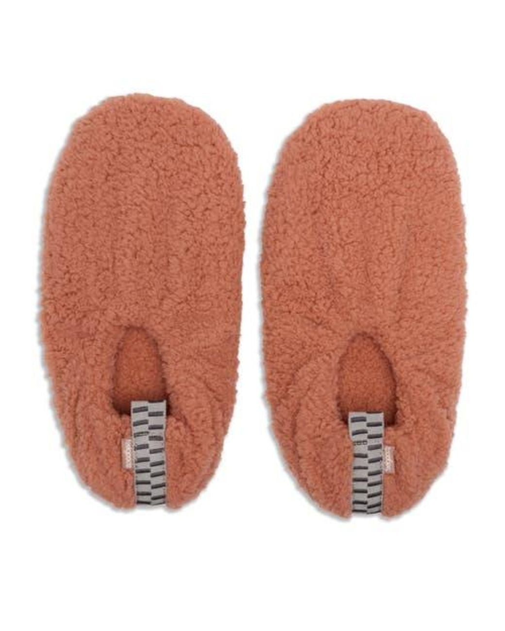 feel good Orange Aurora Slipper Socks