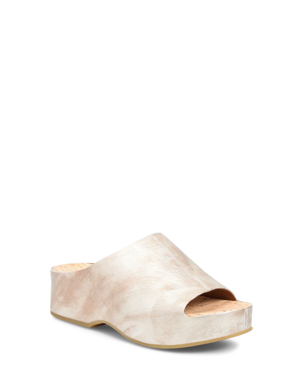 Kork-Ease Natural Yazmin Platform Slide Sandal
