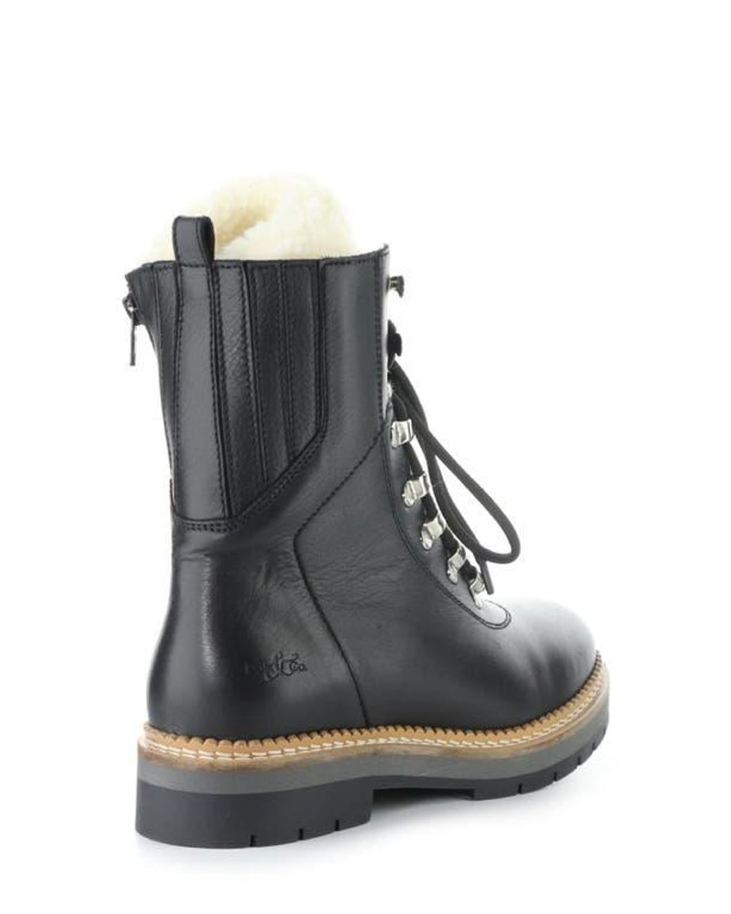 Bos. & Co. Black Adley Waterproof Wool Boot