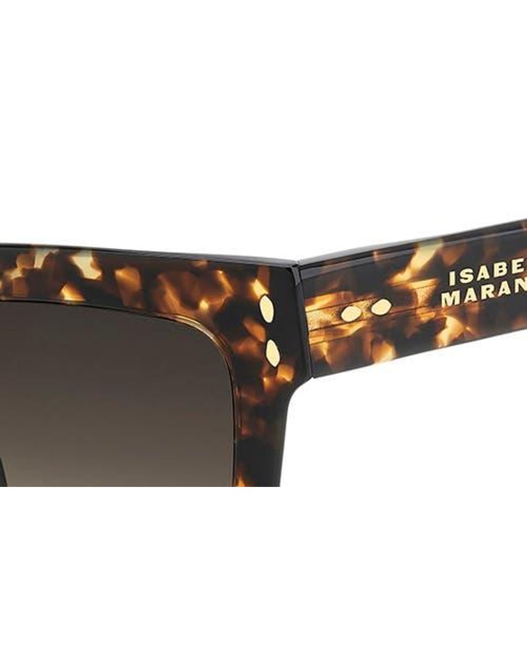 Isabel Marant Multicolor 53Mm Gradient Rectangular Sunglasses