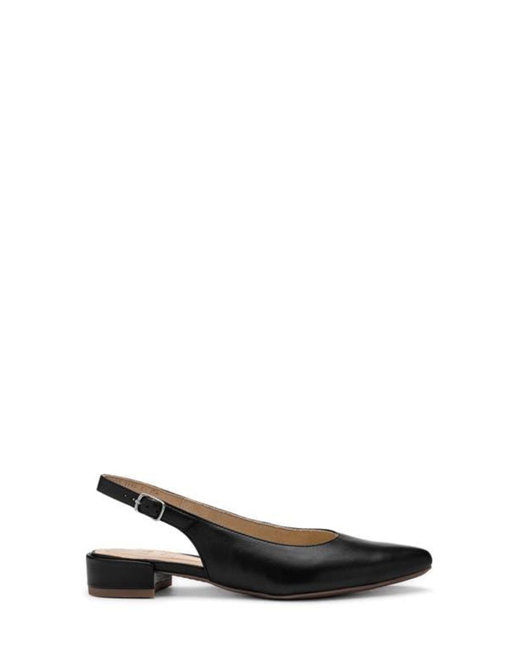 Ara Black Pixie Slingback Pump