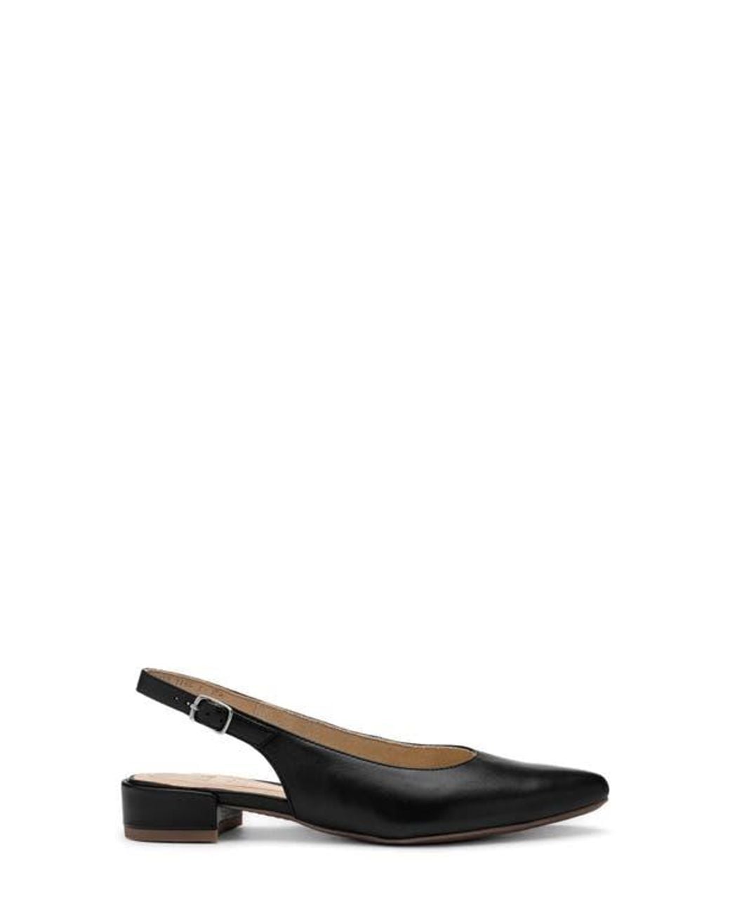 Ara Black Pixie Slingback Pump
