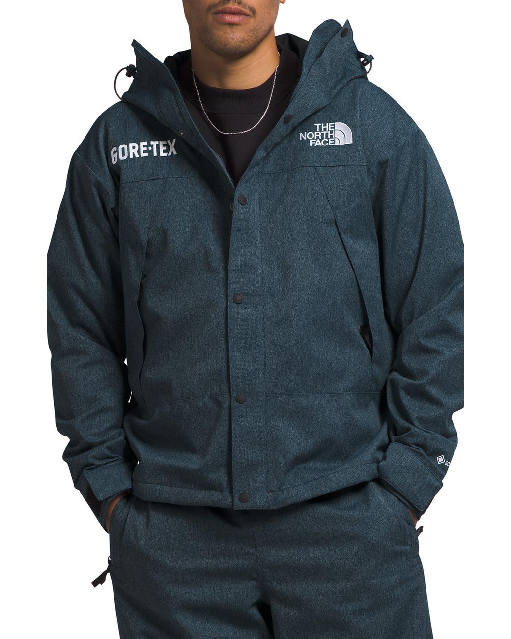 The North Face 1990 Mountain Hooded Jacket in Black for Men | Lyst