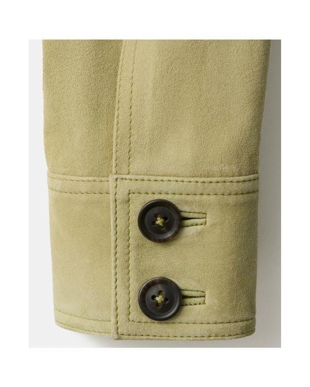 Mango Green Suede Jacket