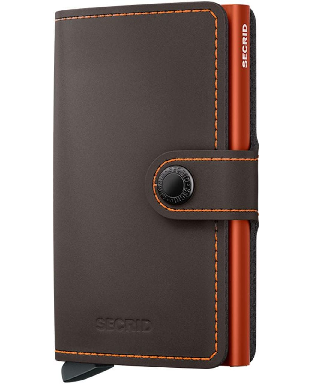 Secrid Brown Miniwallet Matte for men