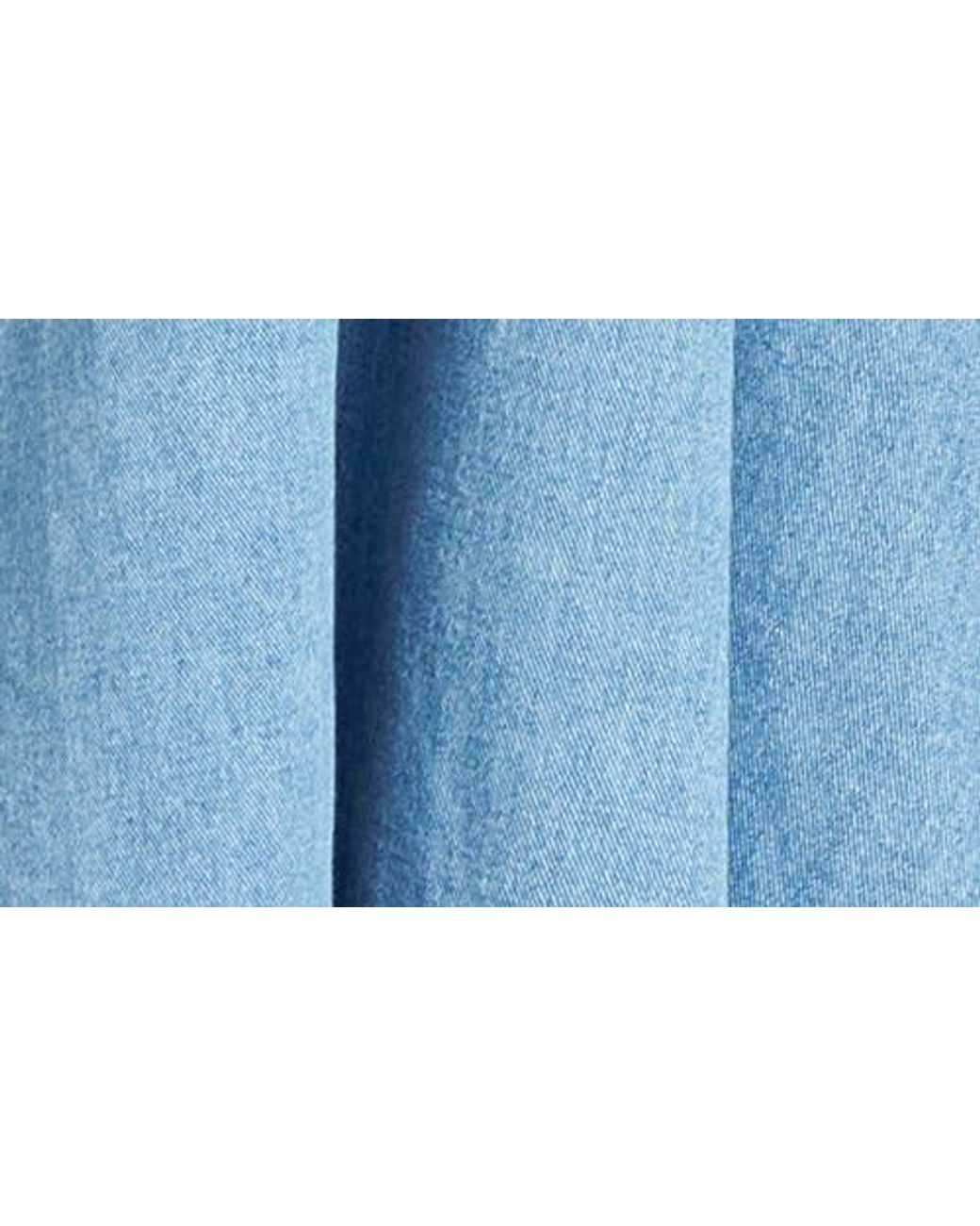 white christmas dresses Alfalfa Denim Mini Dress Mid Wash main image 1