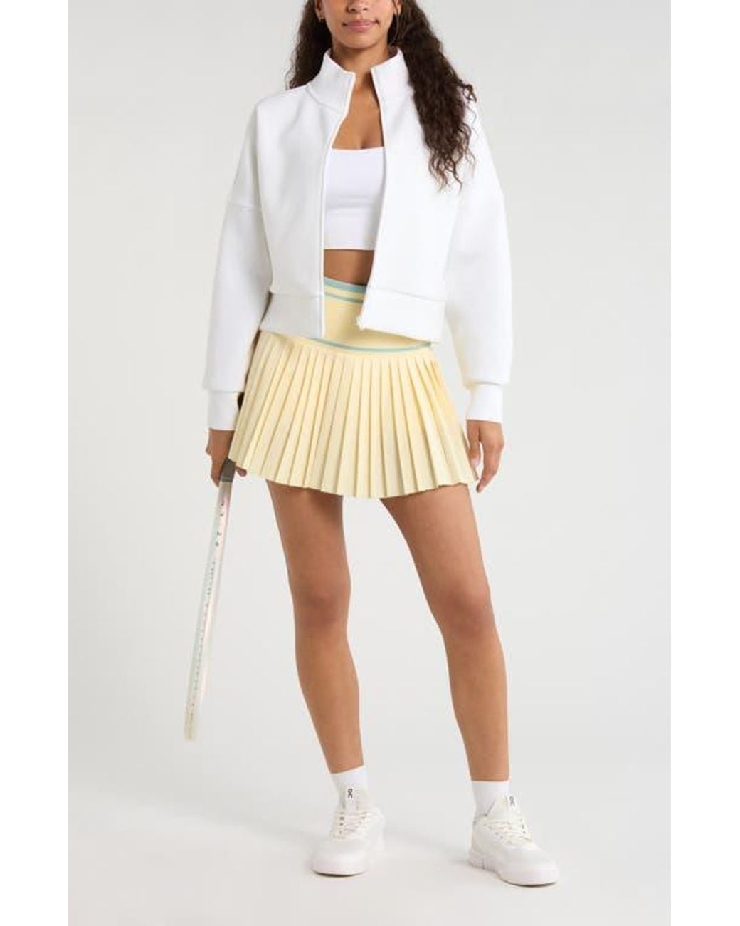 Zella White Boxy Jacket