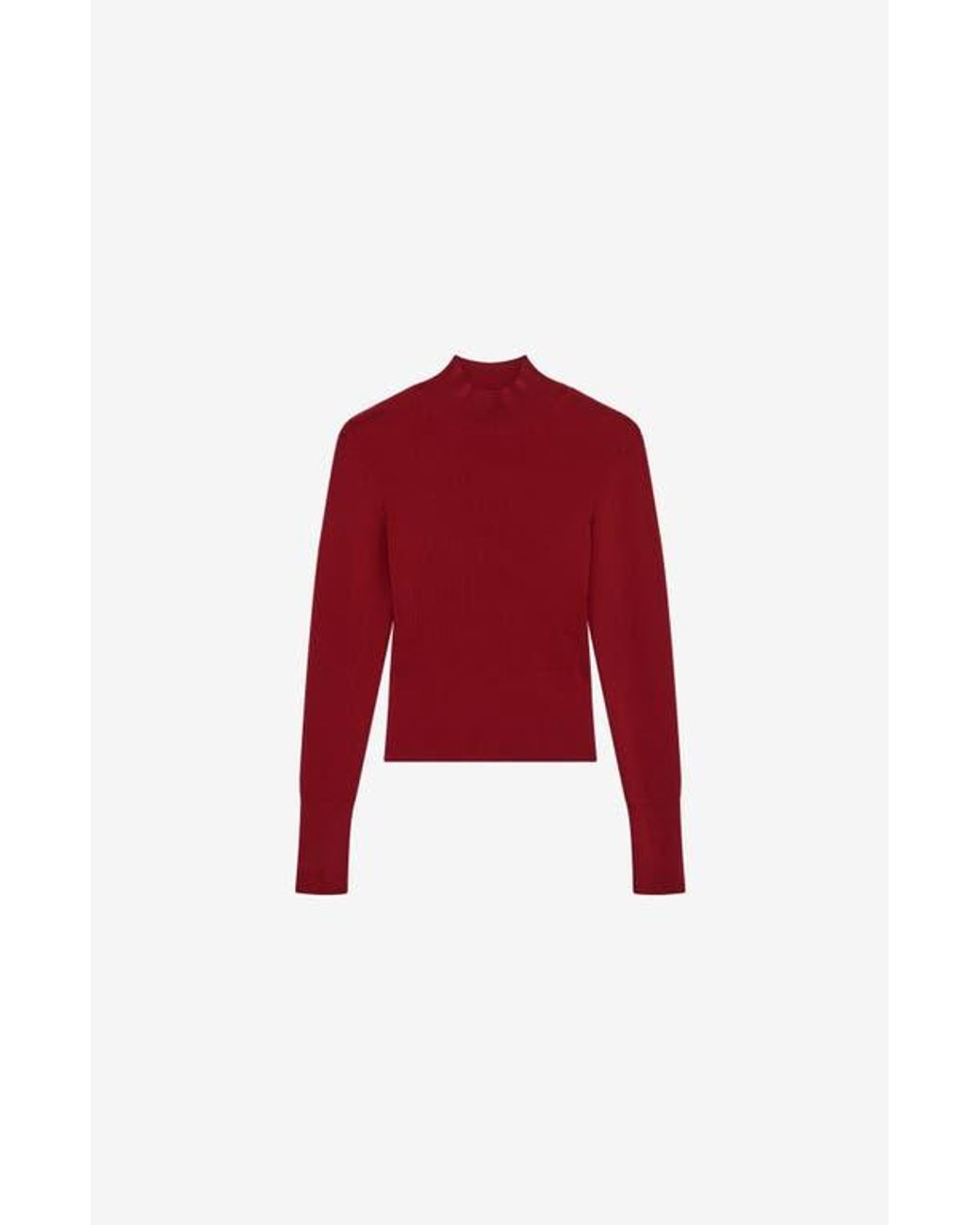 IRO Red Fenya Knit