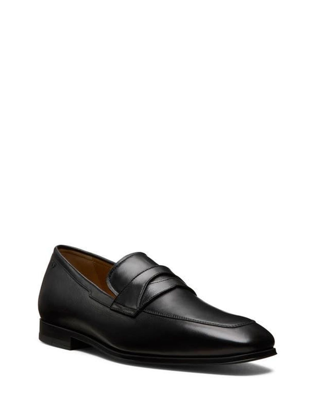 Stuart Weitzman Black Dustin Loafer for men
