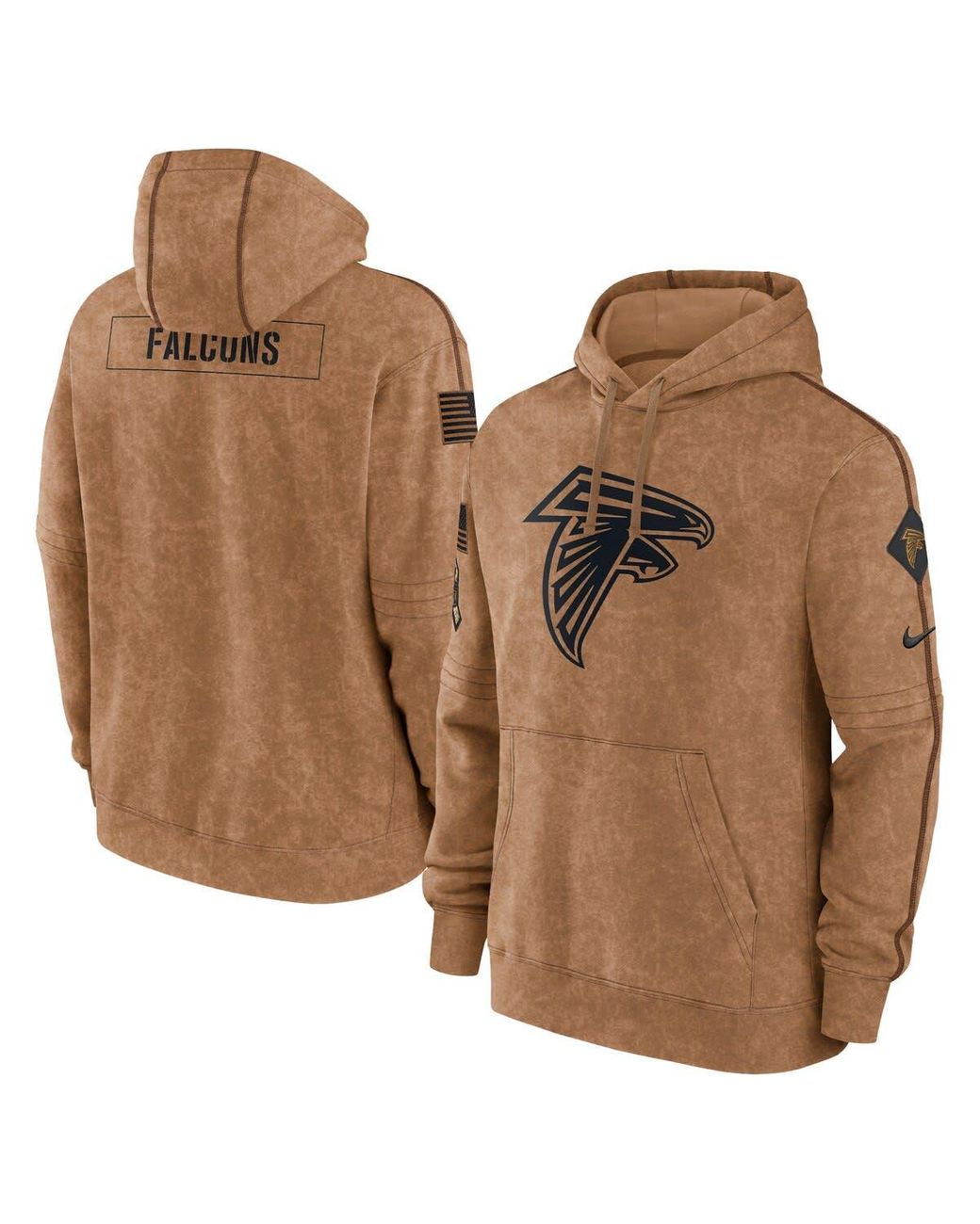 Atlanta falcons top army hoodie