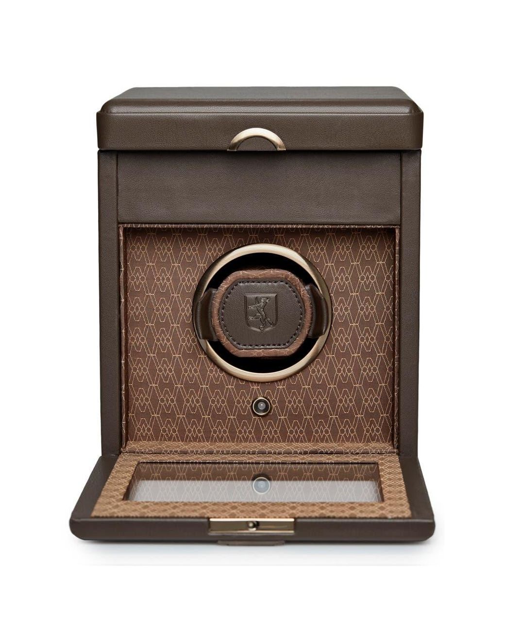 Wolf Brown Earth Single Watch Winder for men