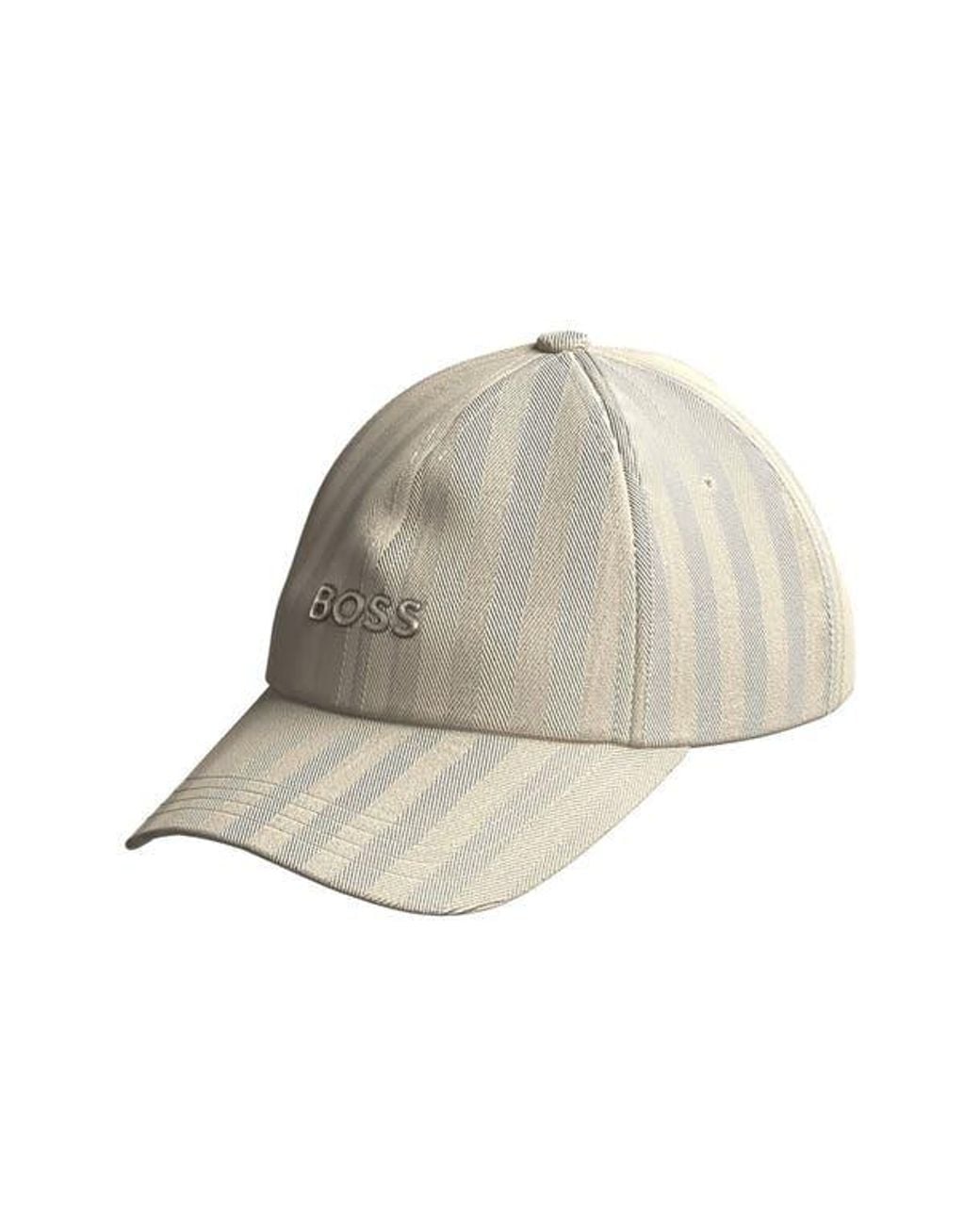 Boss Natural Zed Jersey Herringbone Adjustable Baseball Cap for men
