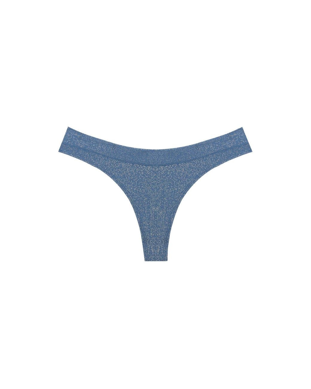 CUUP Blue The Thong Lurex