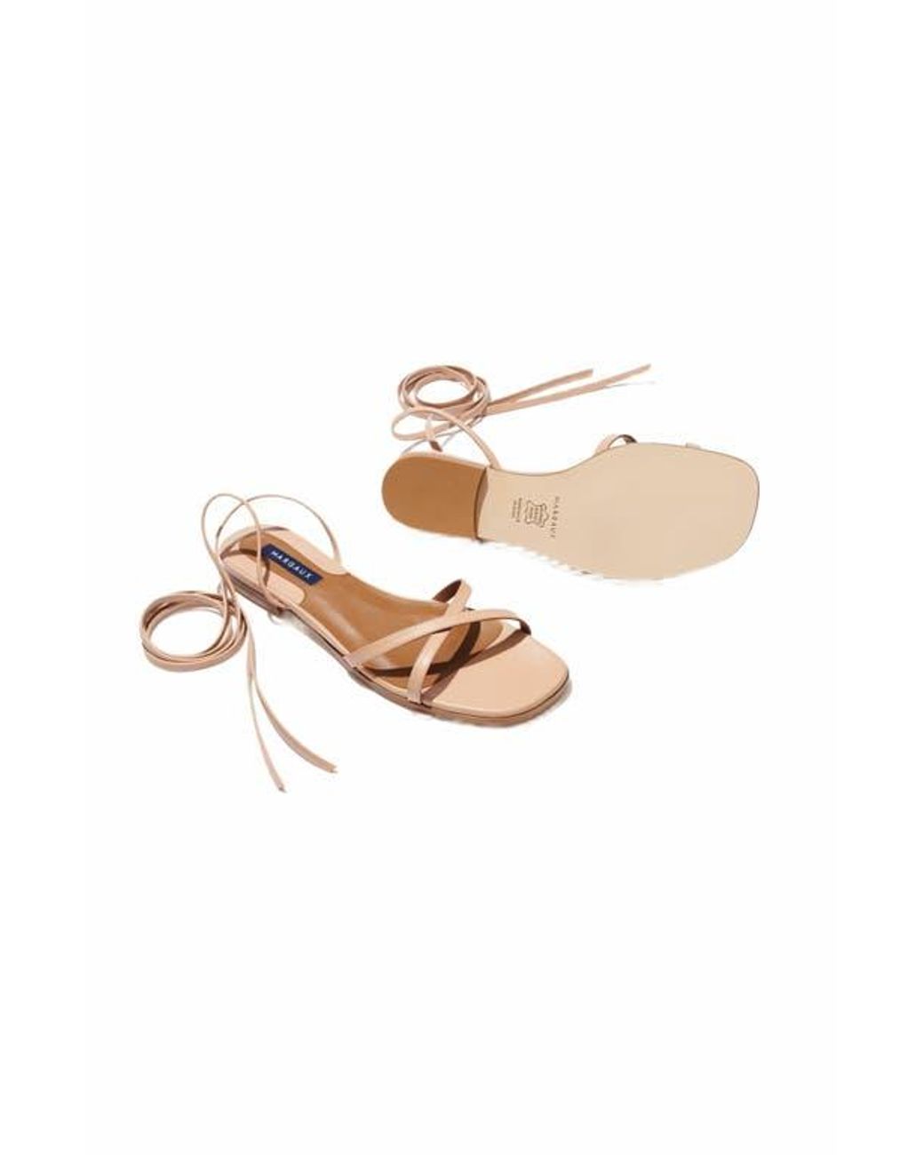 Margaux Brown The Wrap Sandal