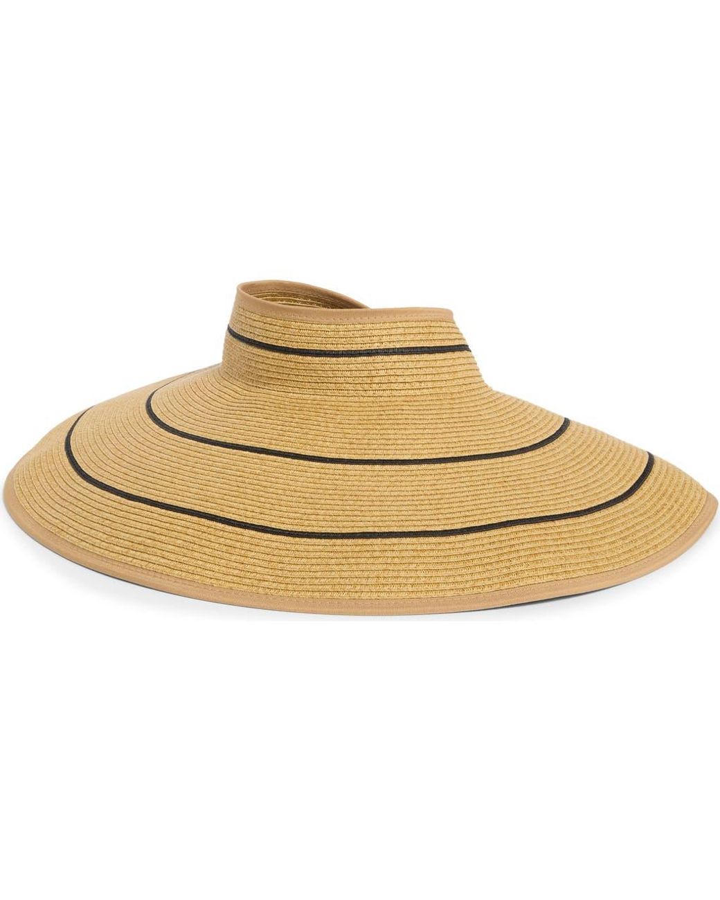 LSPACE Metallic Jess Packable Straw Sun Hat