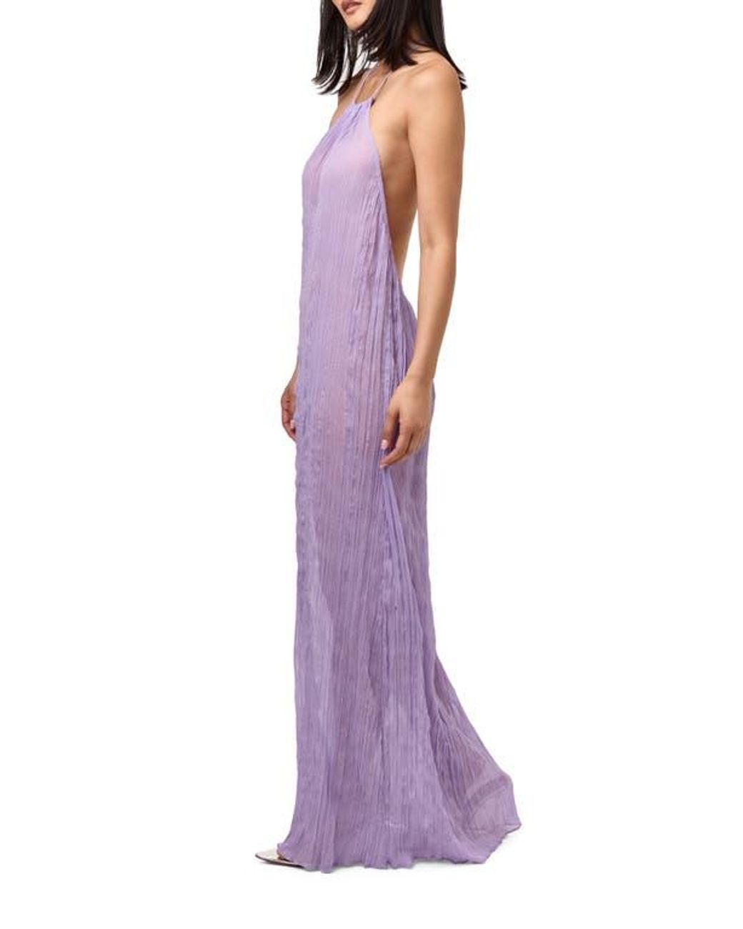 princess polly baby blue dress Lavender Mini Dress - Sequin Mini Dress - Backless Mini Dress