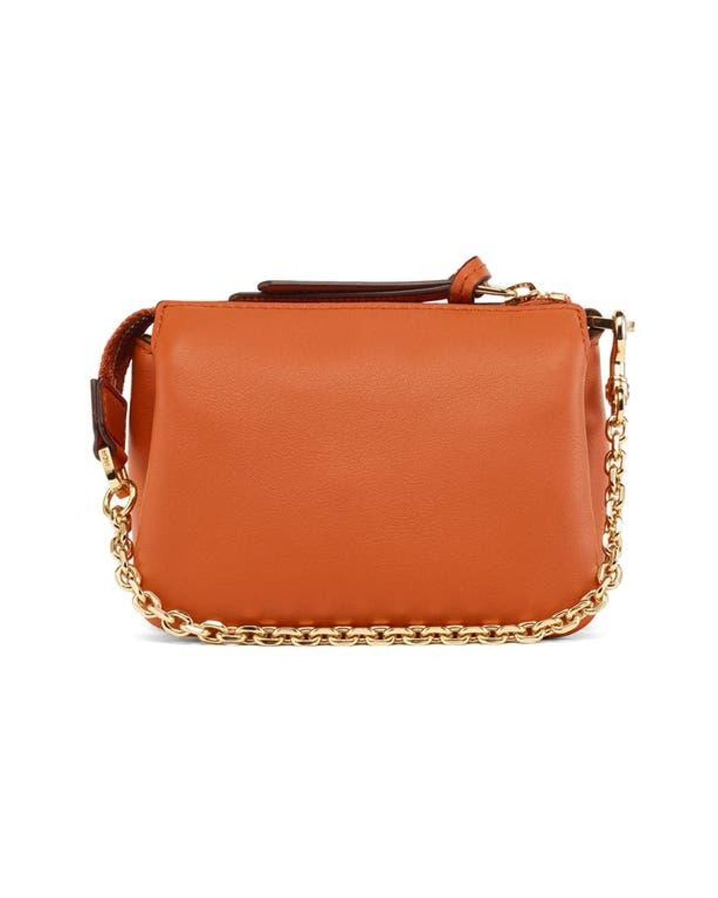 MCM Mini Mode Travia Shoulder Bag in Orange | Lyst