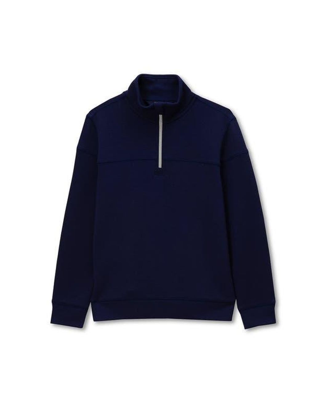 Lands' End Blue Boys Half Zip Pullover