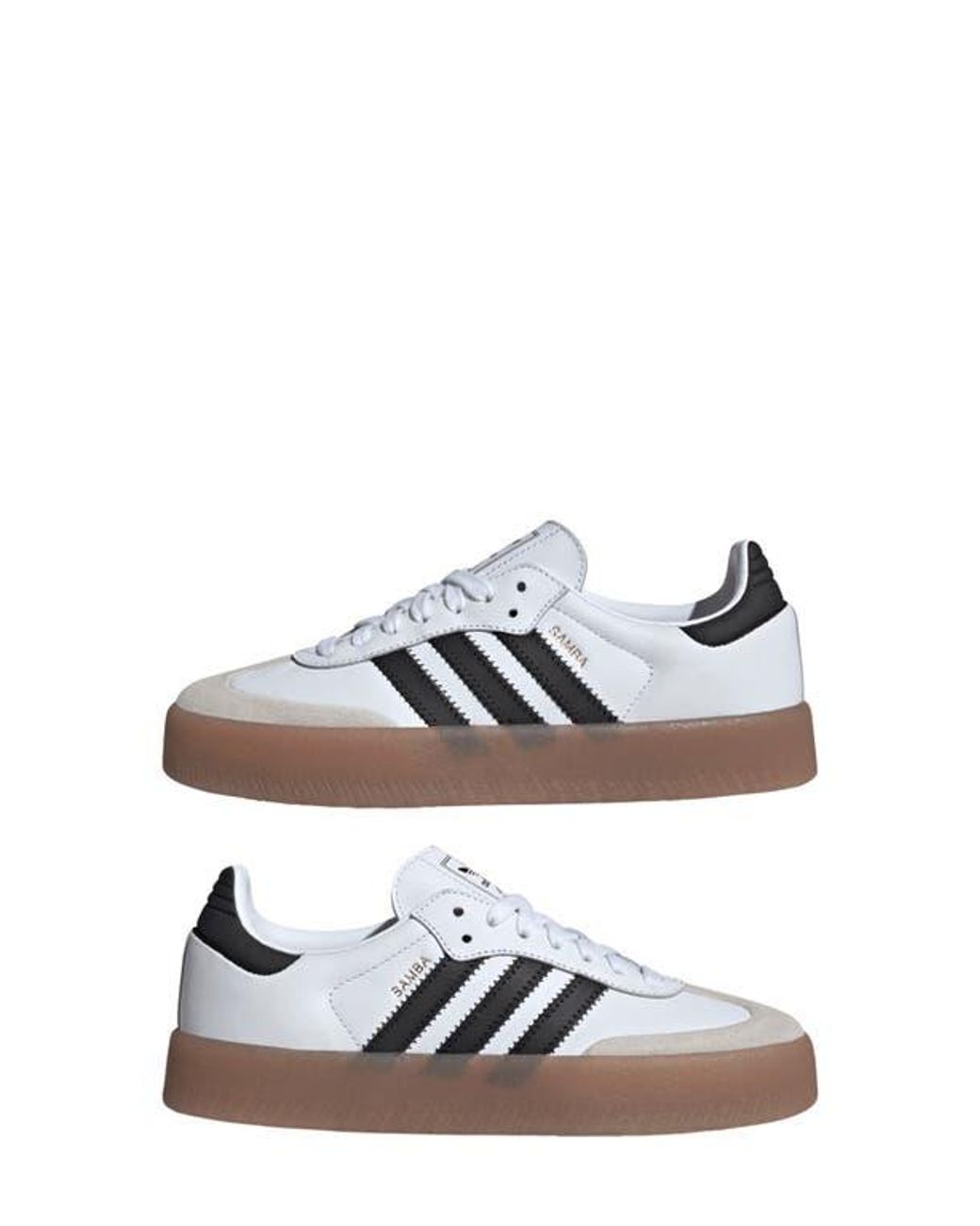 Adidas White Sambae Sneaker