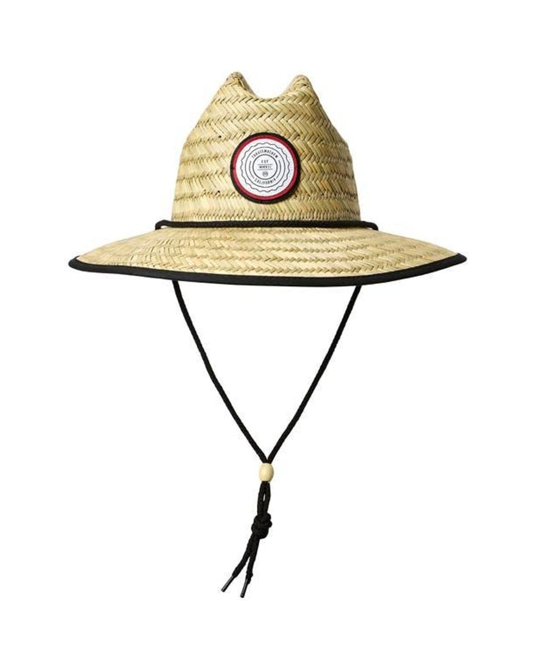 Travis Mathew Yellow The Patch Fedora for men