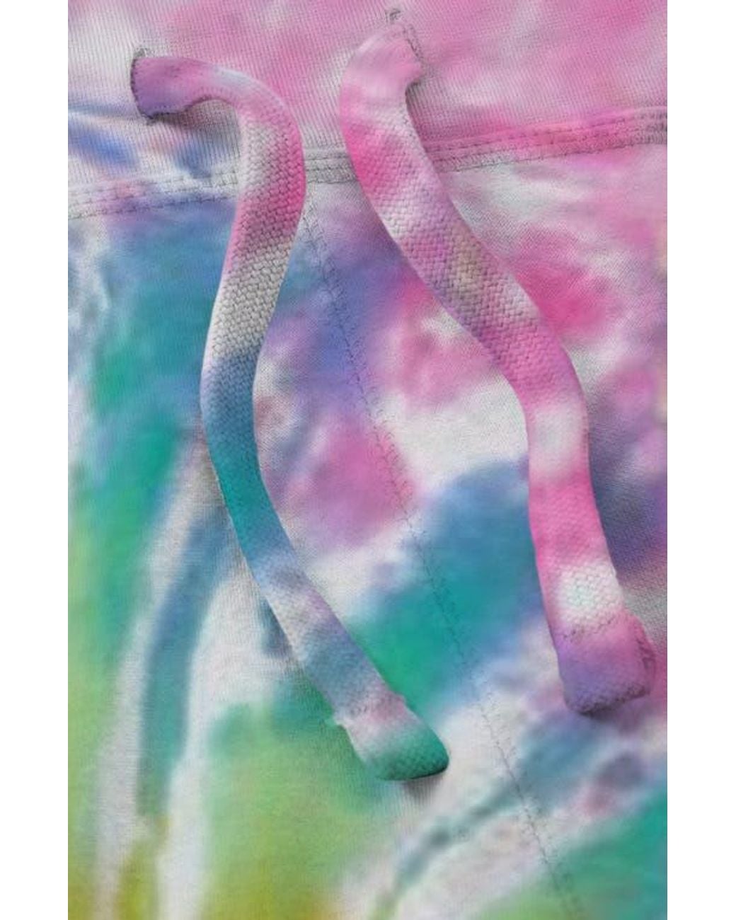 Alix Blue Ghost Tie Dye Fleece Jogger Pant for men