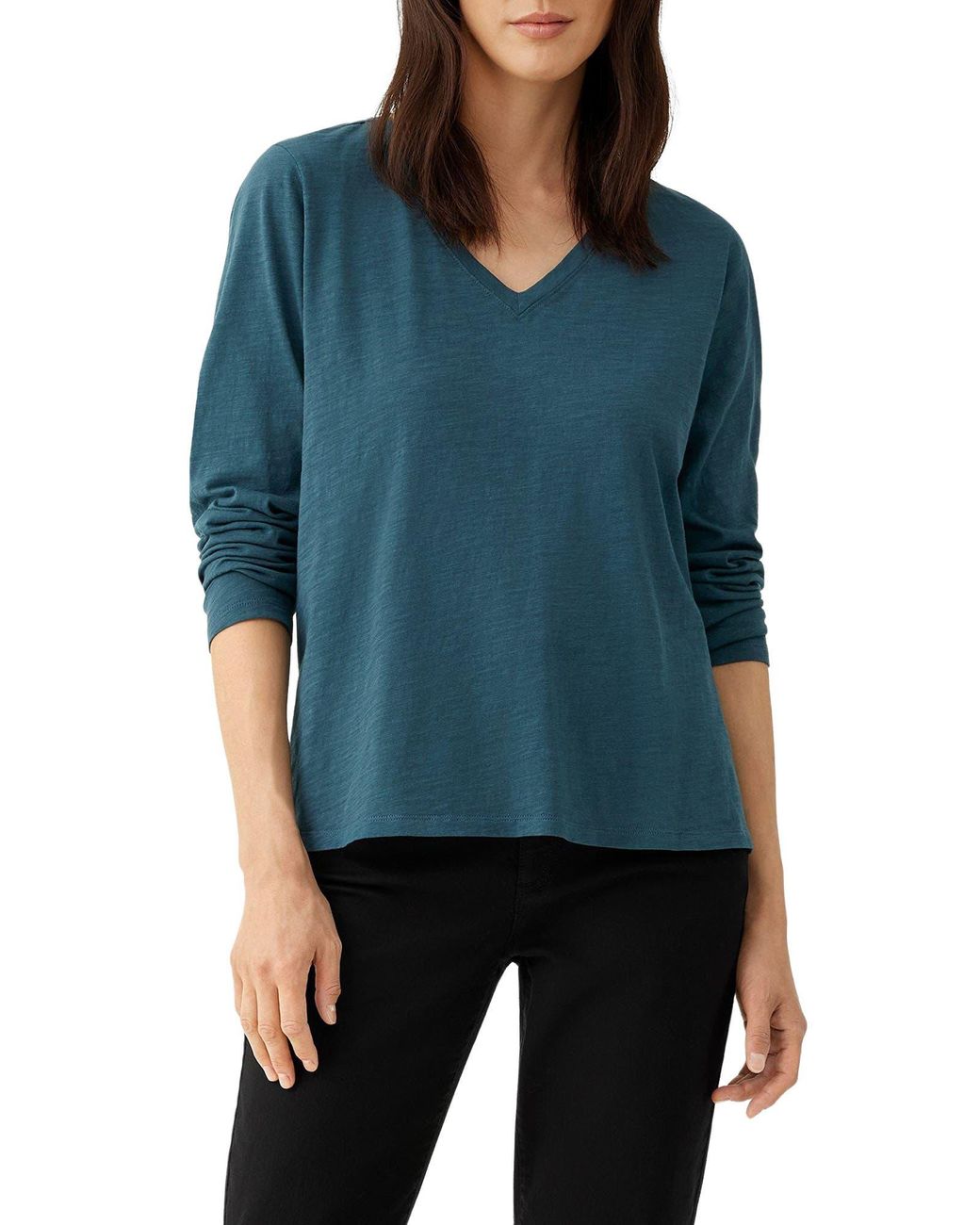Eileen Fisher…simple goes with everything