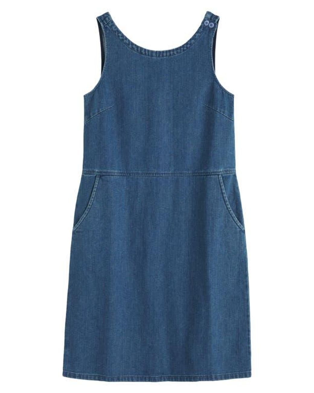 seasalt denim dress Seasalt Cornwall Blue Wightwick Dress