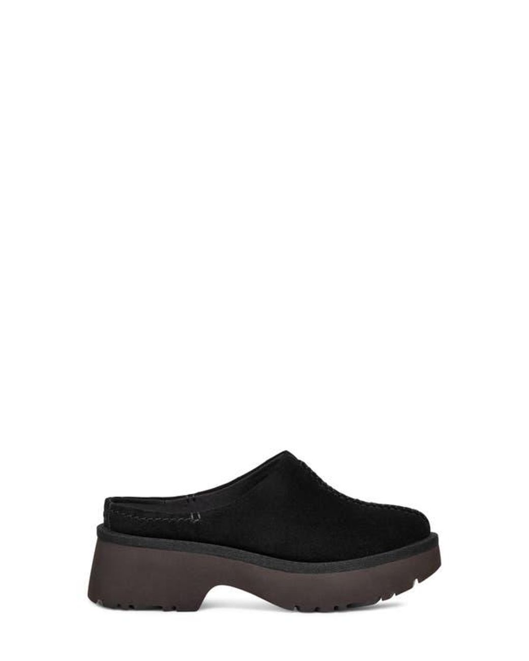 UGG New Heights Clog in Black | Lyst UGG New Heights Clog in Black | Lyst