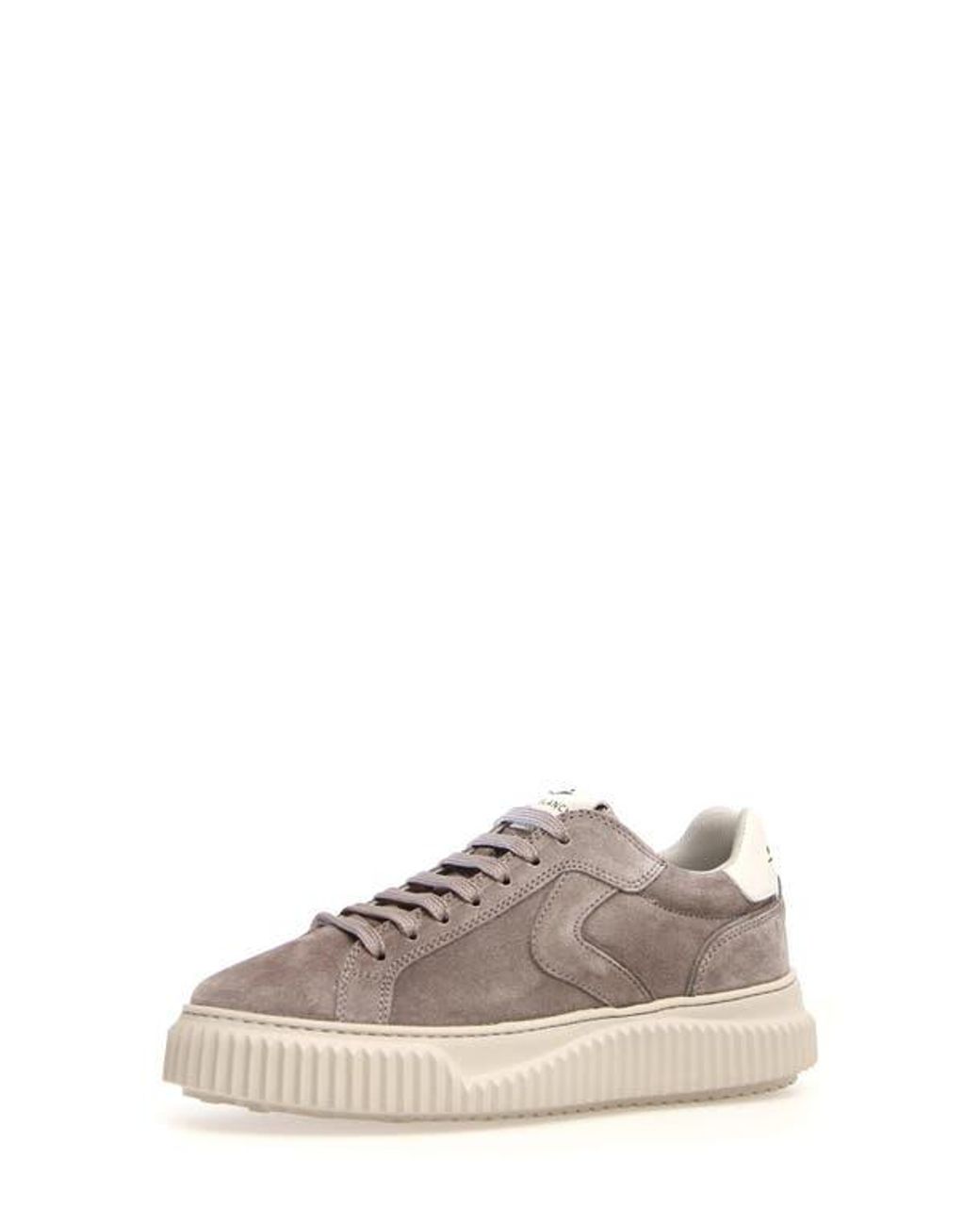 Voile Blanche Gray Lipari Genuine Shearling Lined Sneaker