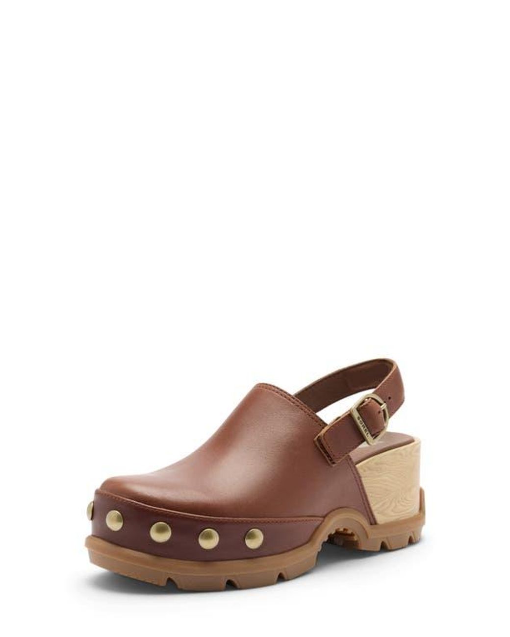 Sorel Brown Roam'N Rvt Clog