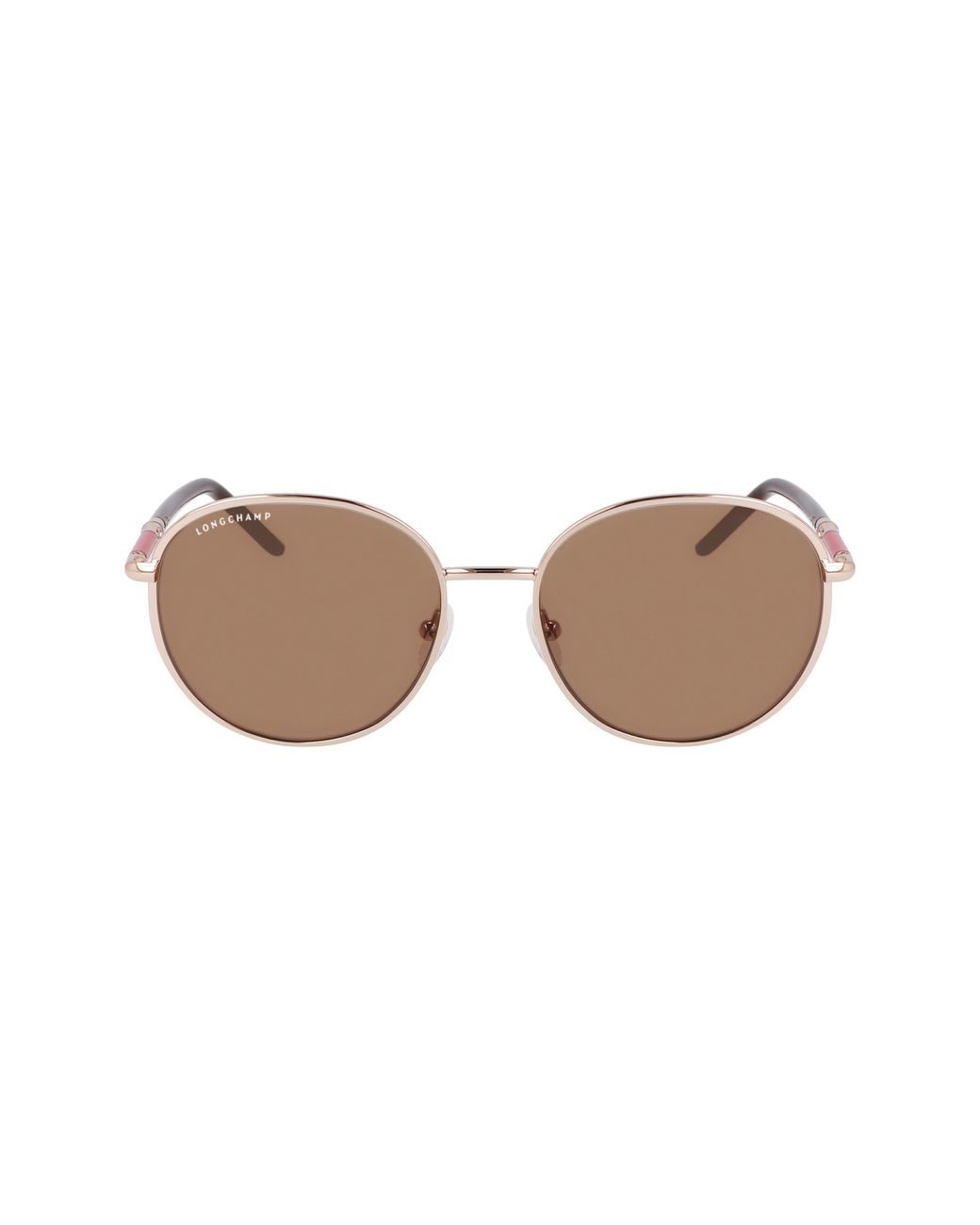 Longchamp Metallic 53Mm Gradient Round Sunglasses