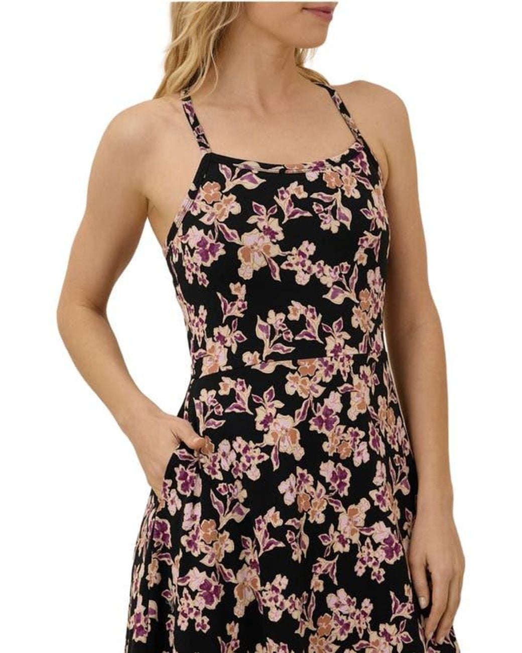 knee length dresses for ladies Pact Fit & Flare Midi Dress main image 1