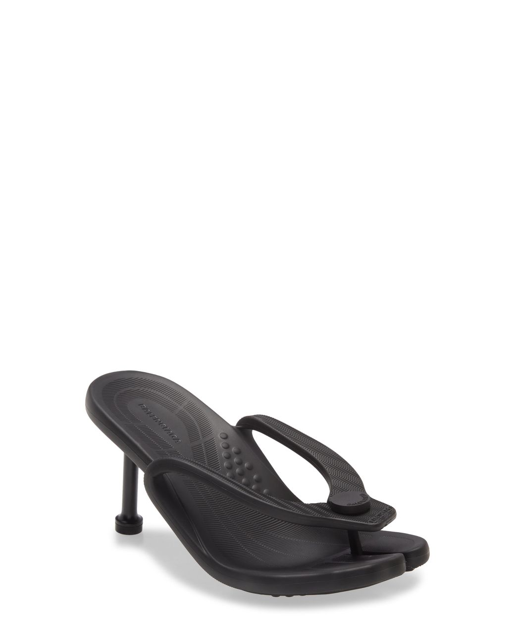 Balenciaga Split Toe Flip Flop in Black Lyst