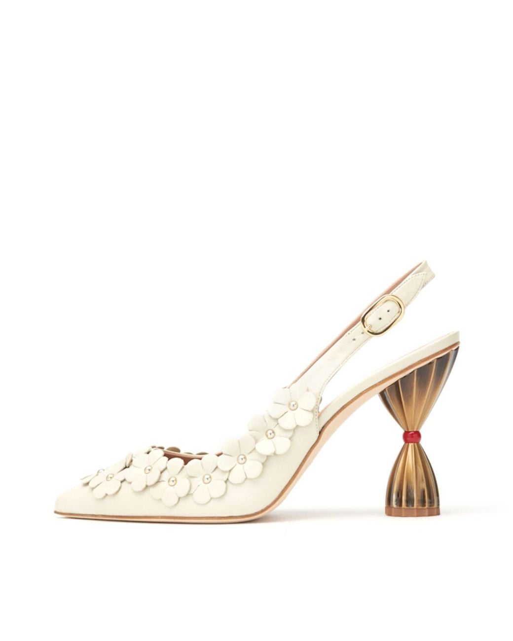 INOLA OJÉN Natural Flore Slingback