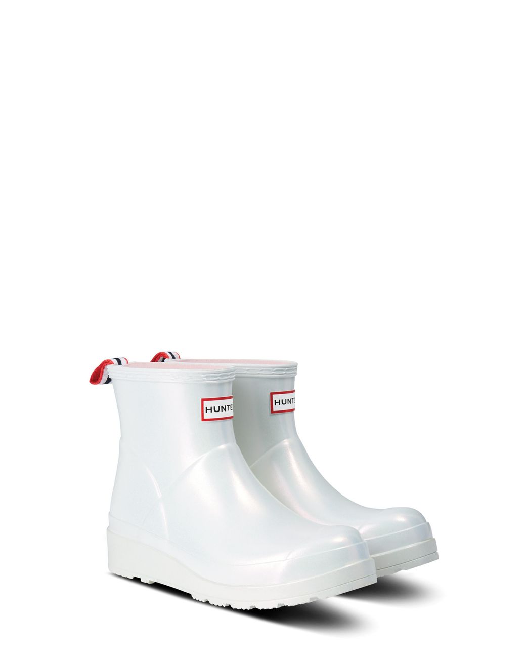 HUNTER Original Short Nebula Play Rain Boot in White Lyst