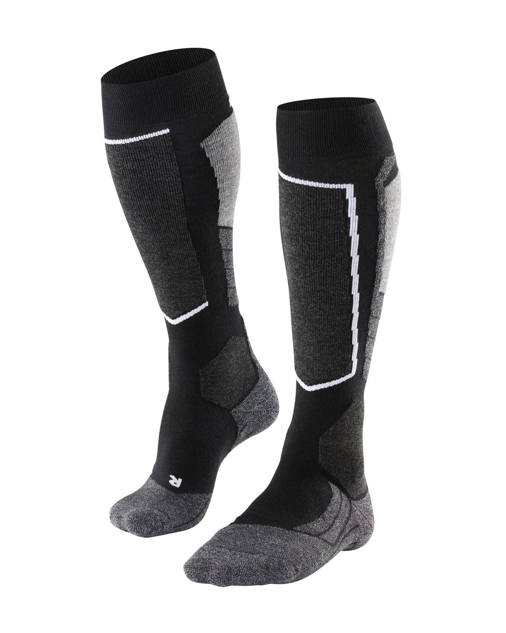 Falke Black Sk2 Intermediate Ski Socks