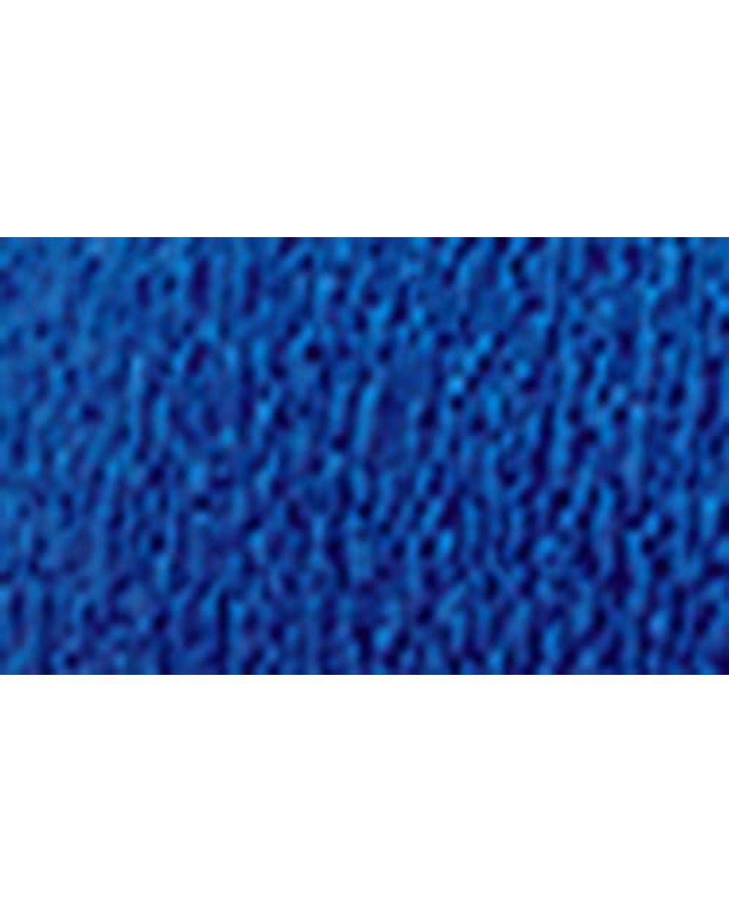 ViX Blue Solid Beaded Triangle Bikini Top