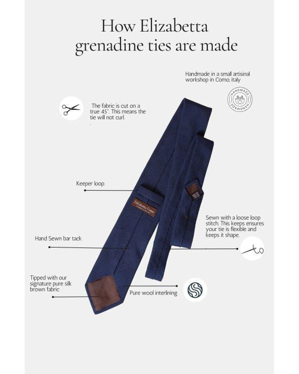 Elizabetta Blue Cavour for men